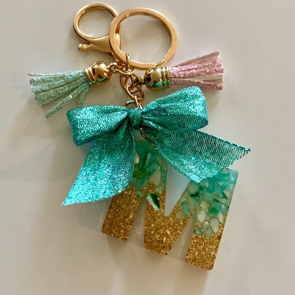 Name Initials / Resin Keychains